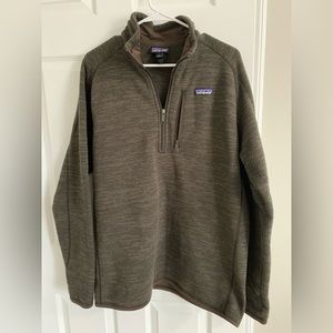 Dark Brown Patagonia half zip